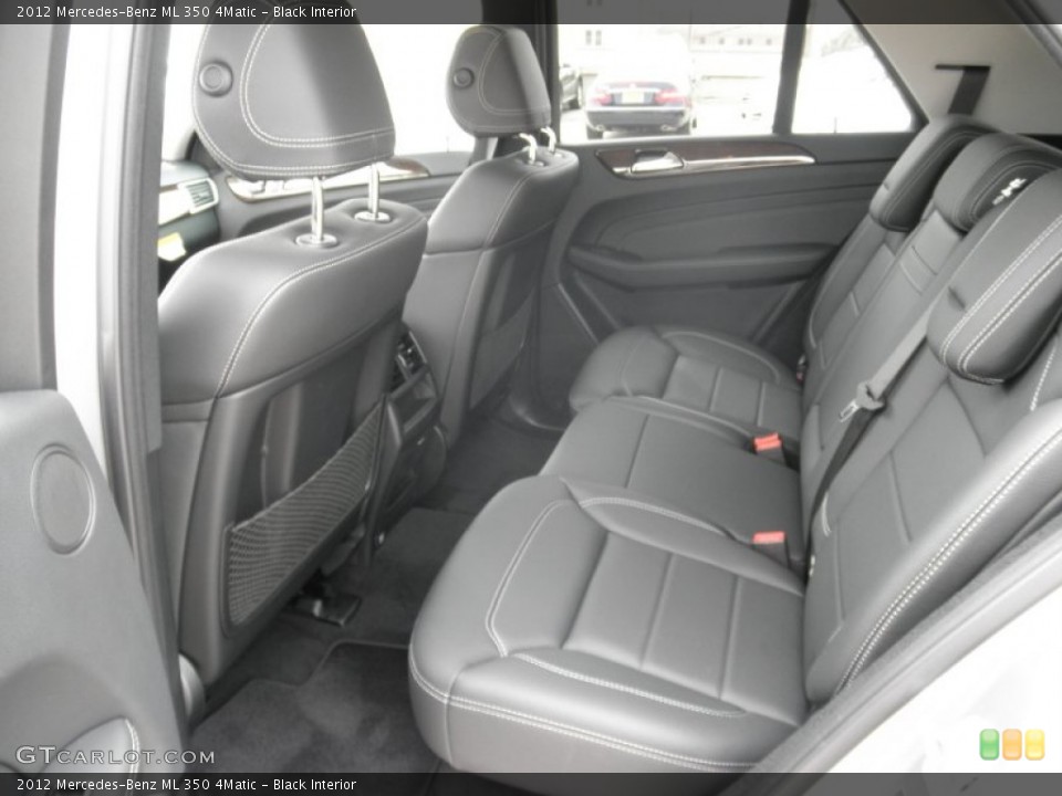 Black Interior Photo for the 2012 Mercedes-Benz ML 350 4Matic #54692397