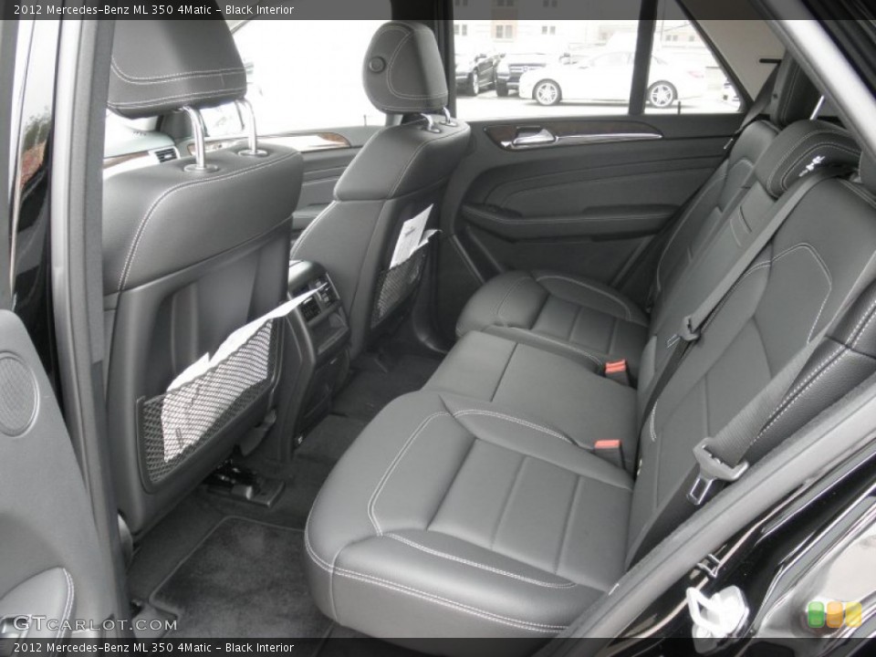 Black Interior Photo for the 2012 Mercedes-Benz ML 350 4Matic #54692485