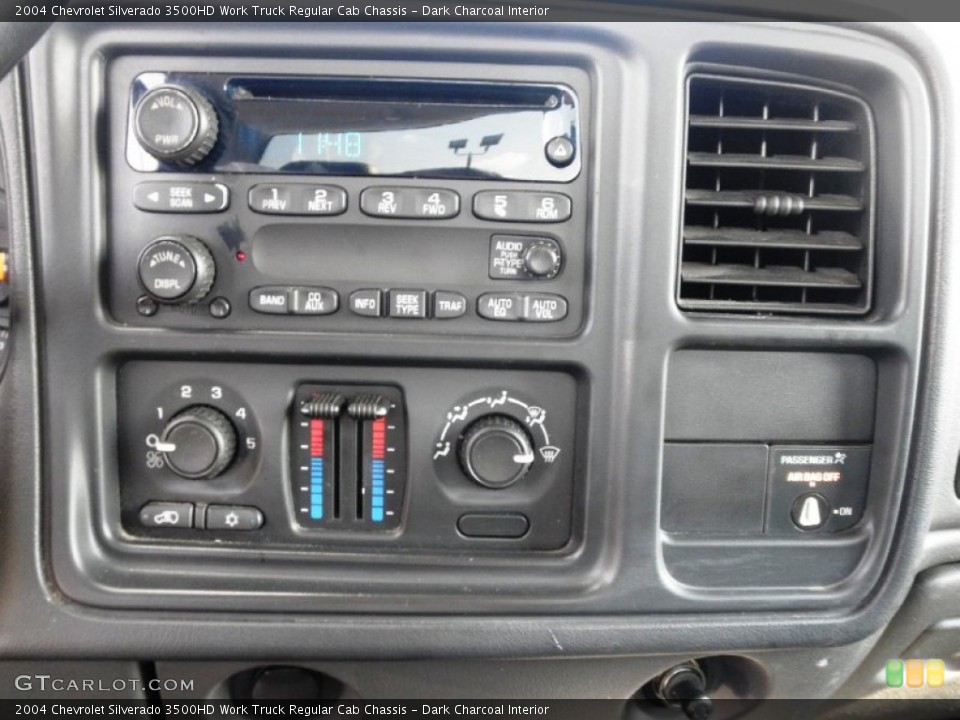 Dark Charcoal Interior Audio System for the 2004 Chevrolet Silverado 3500HD Work Truck Regular Cab Chassis #54694729