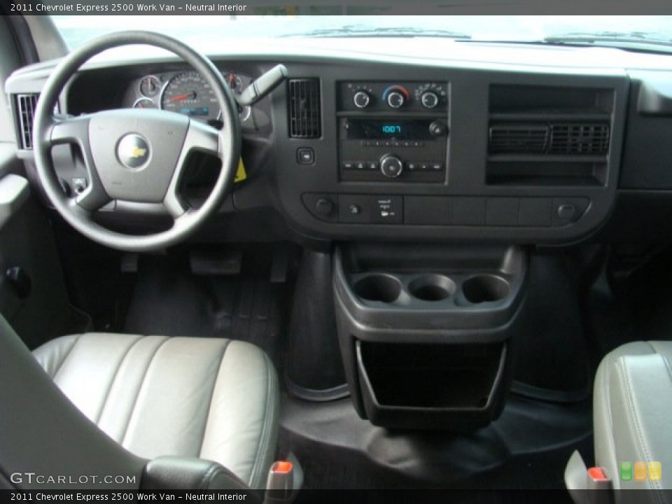 Neutral Interior Dashboard for the 2011 Chevrolet Express 2500 Work Van #54695578