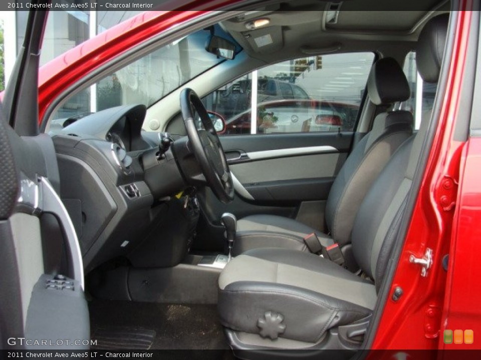 Charcoal Interior Photo for the 2011 Chevrolet Aveo Aveo5 LT #54695692