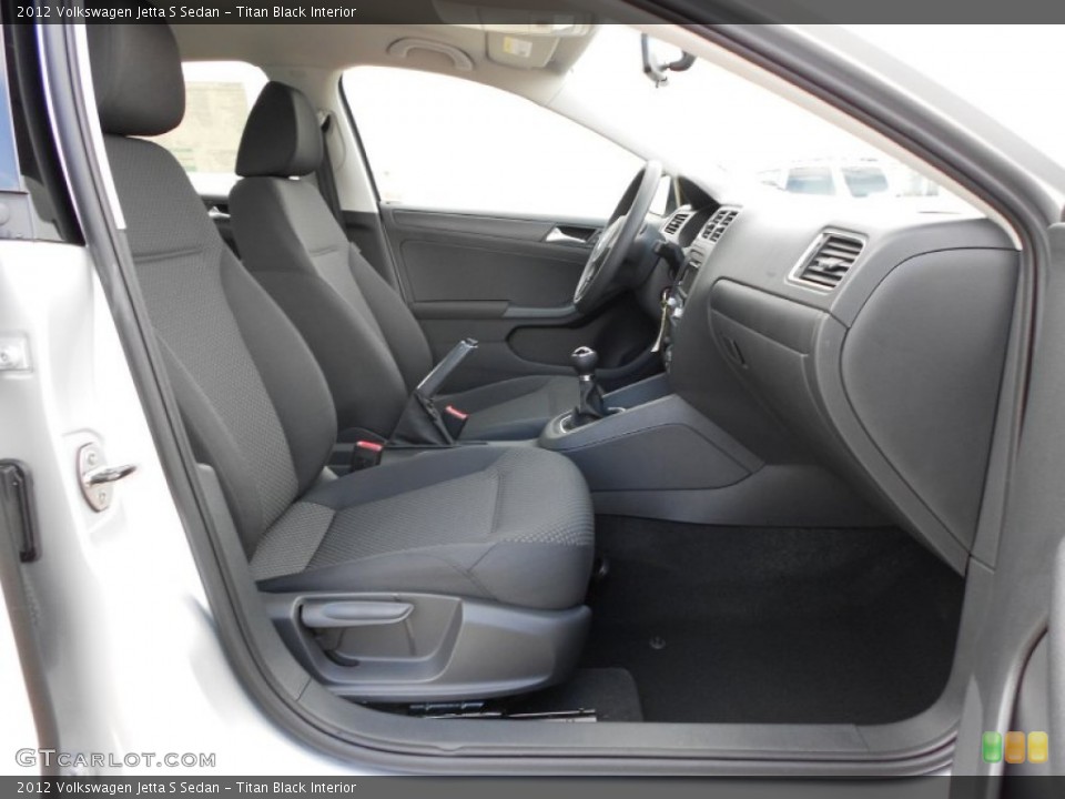 Titan Black Interior Photo for the 2012 Volkswagen Jetta S Sedan #54697951