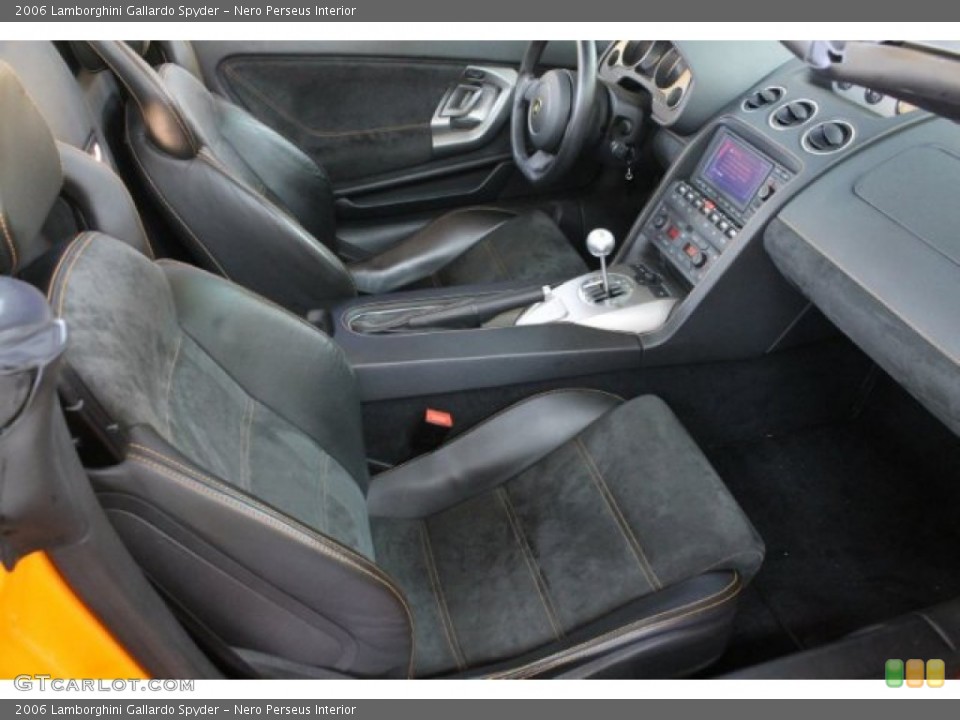 Nero Perseus Interior Photo for the 2006 Lamborghini Gallardo Spyder #54698899