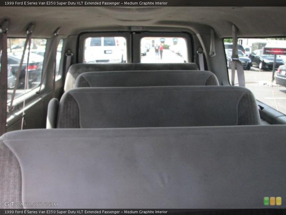 Medium Graphite Interior Photo for the 1999 Ford E Series Van E350 Super Duty XLT Extended Passenger #54699307