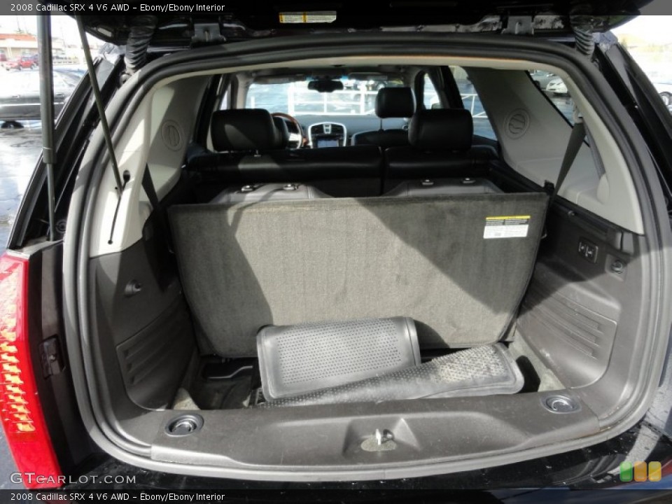 Ebony/Ebony Interior Trunk for the 2008 Cadillac SRX 4 V6 AWD #54699431