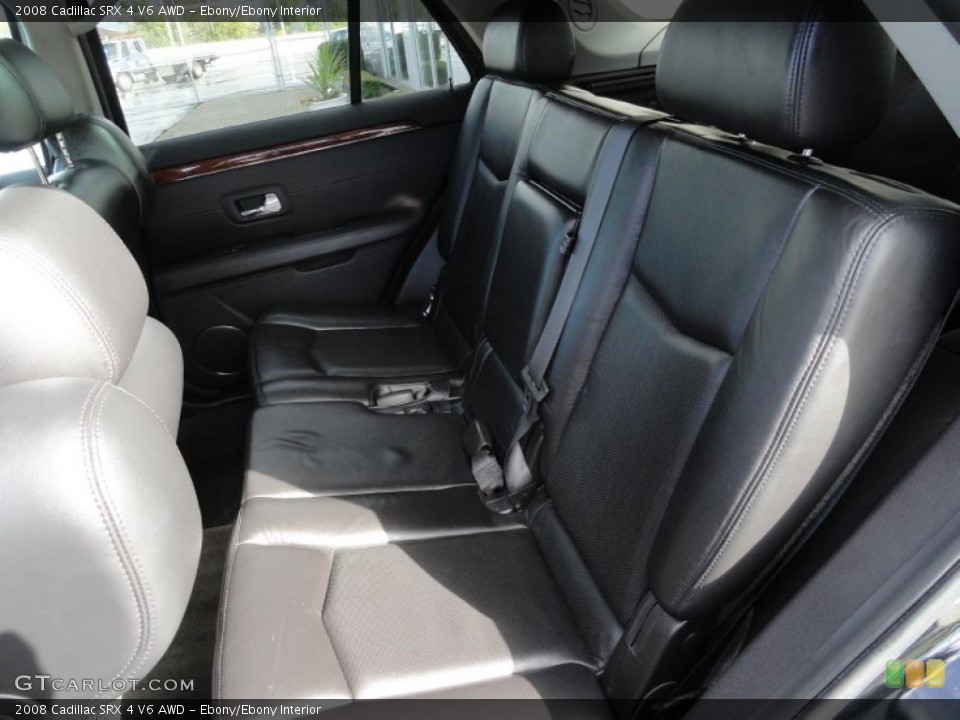 Ebony/Ebony Interior Photo for the 2008 Cadillac SRX 4 V6 AWD #54699451
