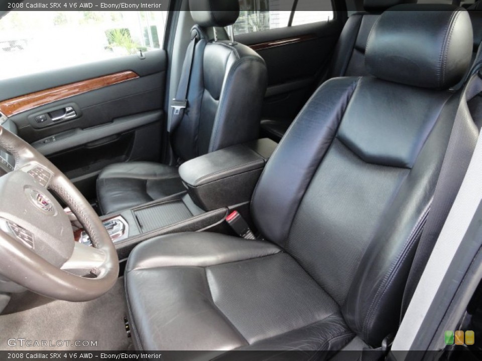 Ebony/Ebony Interior Photo for the 2008 Cadillac SRX 4 V6 AWD #54699481