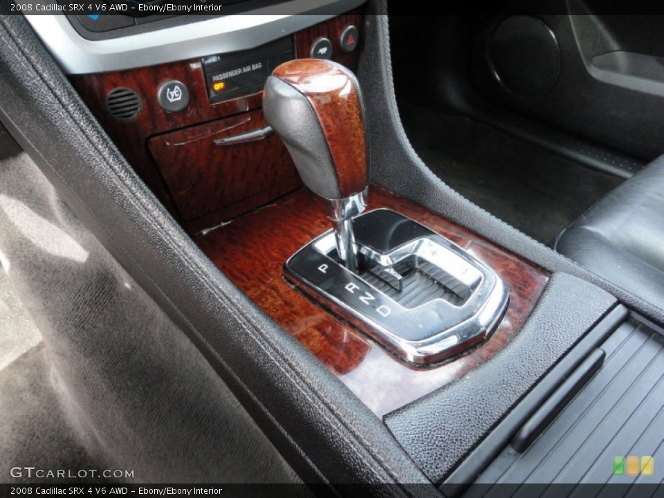 Ebony/Ebony Interior Transmission for the 2008 Cadillac SRX 4 V6 AWD #54699546