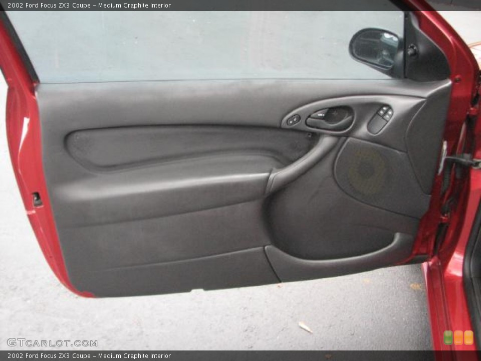 Medium Graphite Interior Door Panel for the 2002 Ford Focus ZX3 Coupe #54699889