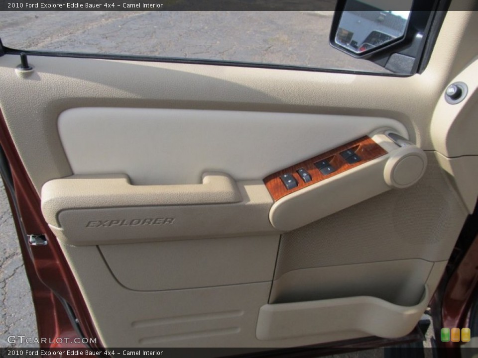 Camel Interior Door Panel for the 2010 Ford Explorer Eddie Bauer 4x4 #54700507