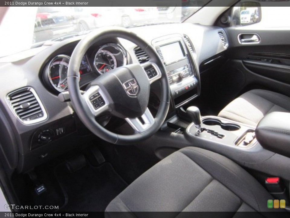 Black Interior Prime Interior for the 2011 Dodge Durango Crew 4x4 #54700789