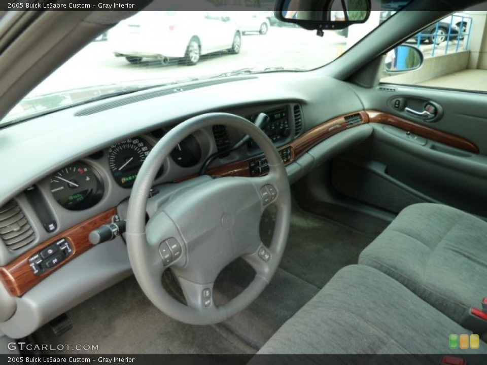 Gray Interior Prime Interior for the 2005 Buick LeSabre Custom #54701428