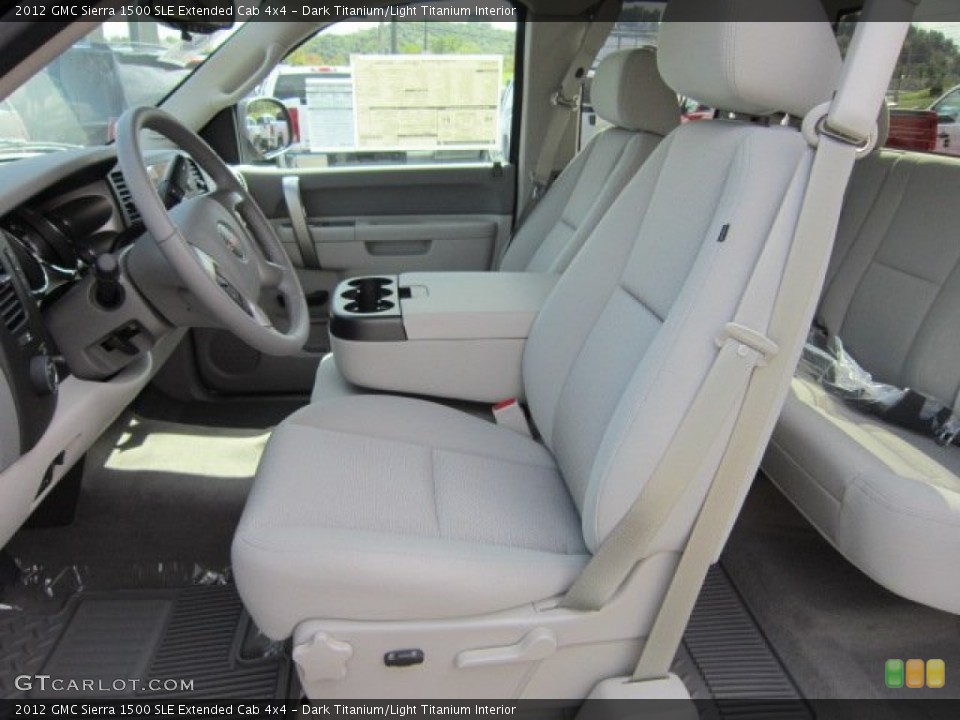Dark Titanium/Light Titanium Interior Photo for the 2012 GMC Sierra 1500 SLE Extended Cab 4x4 #54701521
