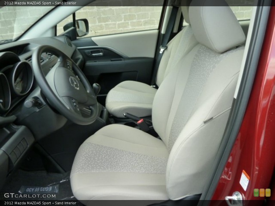 Sand Interior Photo for the 2012 Mazda MAZDA5 Sport #54703447