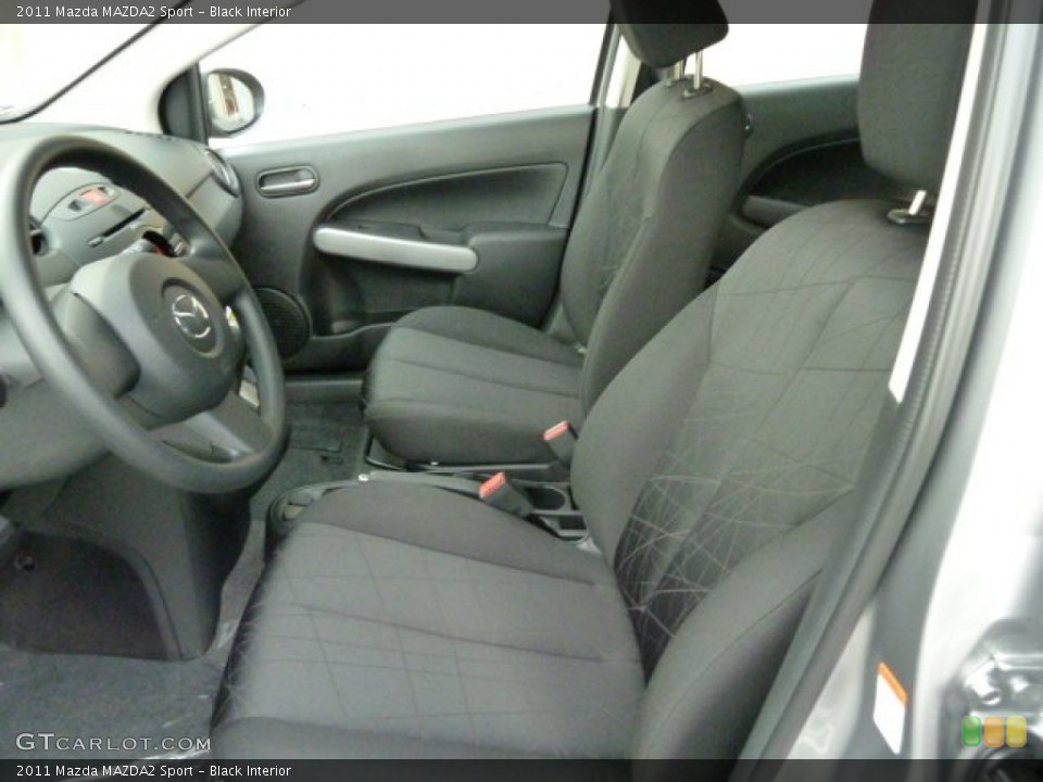 Black Interior Photo for the 2011 Mazda MAZDA2 Sport #54704134
