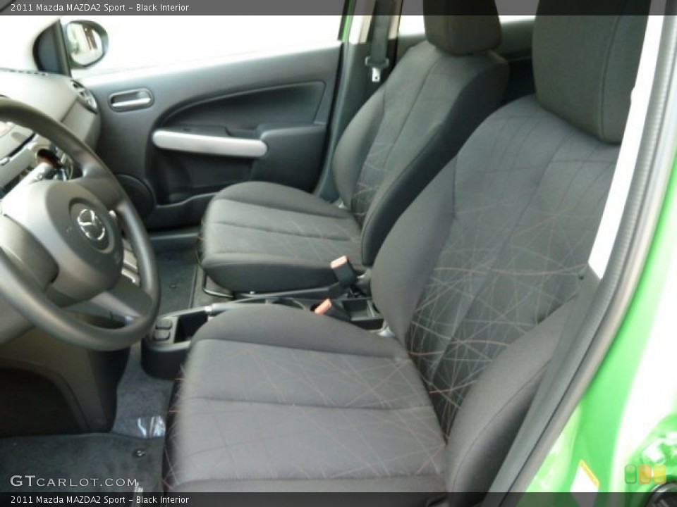 Black Interior Photo for the 2011 Mazda MAZDA2 Sport #54704296