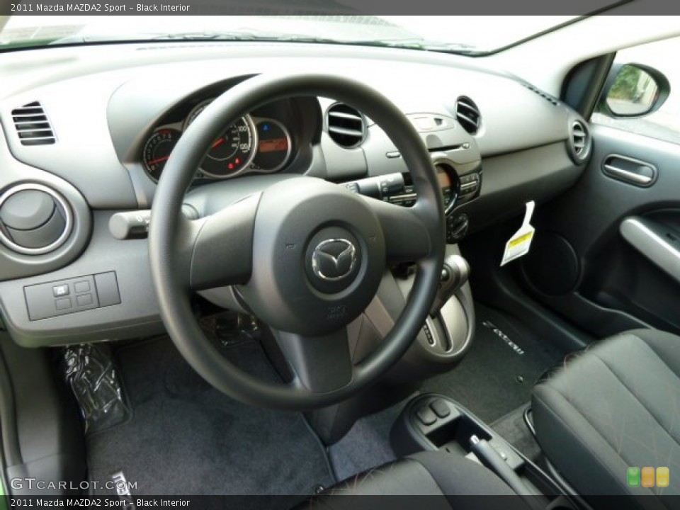 Black Interior Photo for the 2011 Mazda MAZDA2 Sport #54704314