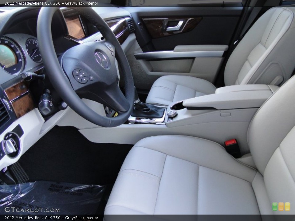 Grey/Black 2012 Mercedes-Benz GLK Interiors