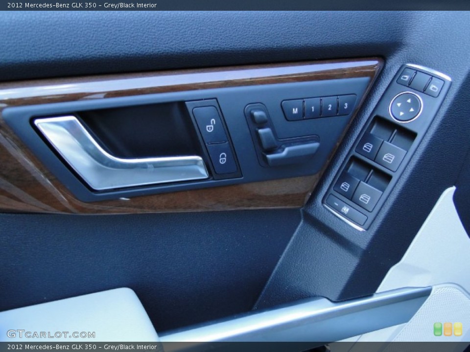 Grey/Black Interior Controls for the 2012 Mercedes-Benz GLK 350 #54704977