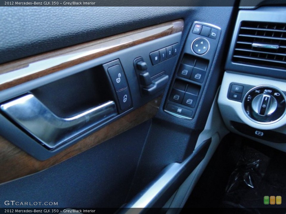 Grey/Black Interior Controls for the 2012 Mercedes-Benz GLK 350 #54704986
