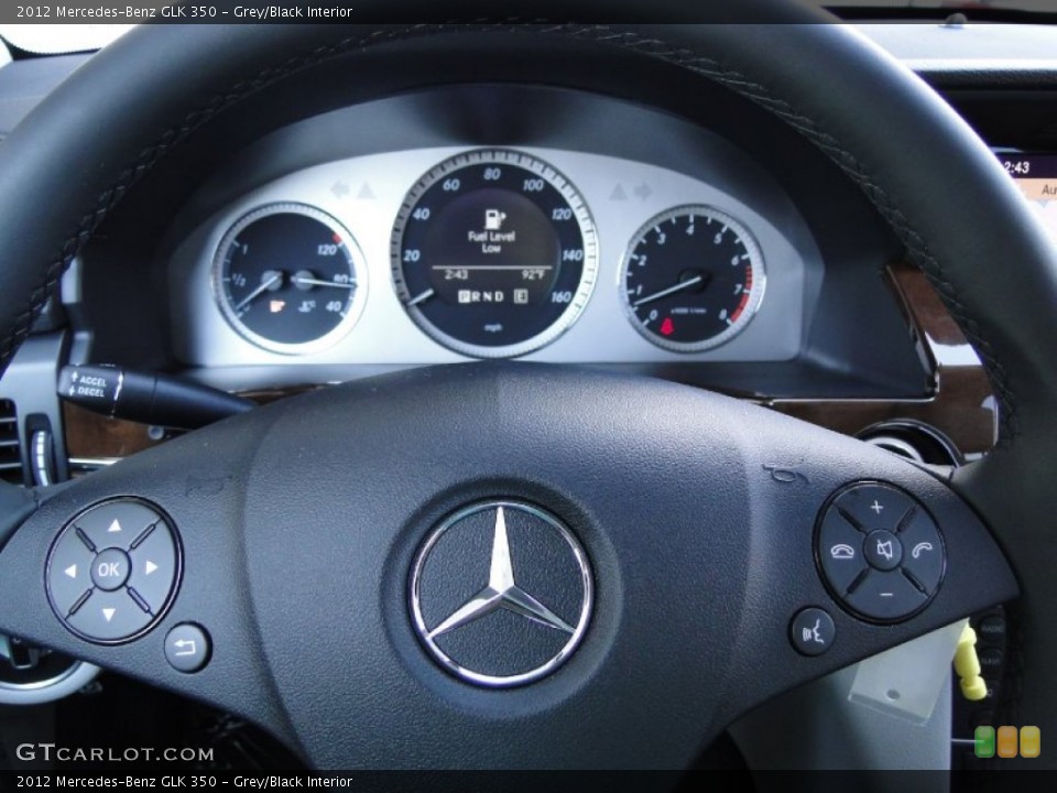 Grey/Black Interior Steering Wheel for the 2012 Mercedes-Benz GLK 350 #54704995