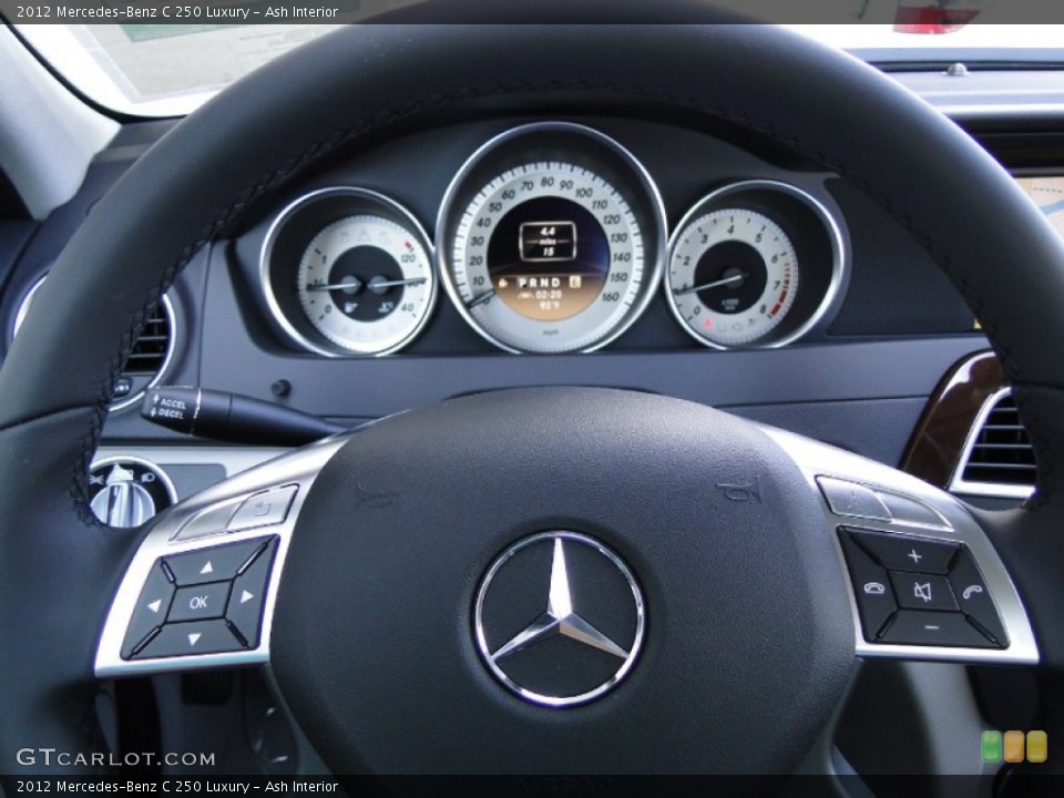 Ash Interior Steering Wheel for the 2012 Mercedes-Benz C 250 Luxury #54705274