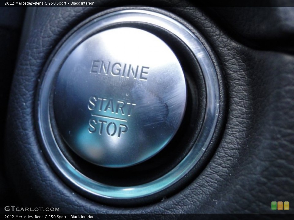 Black Interior Controls for the 2012 Mercedes-Benz C 250 Sport #54705745