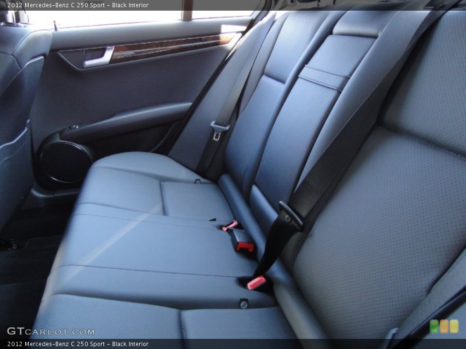 Black Interior Photo for the 2012 Mercedes-Benz C 250 Sport #54705820