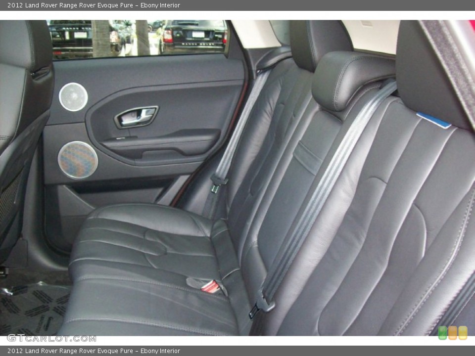 Ebony Interior Photo for the 2012 Land Rover Range Rover Evoque Pure #54710698
