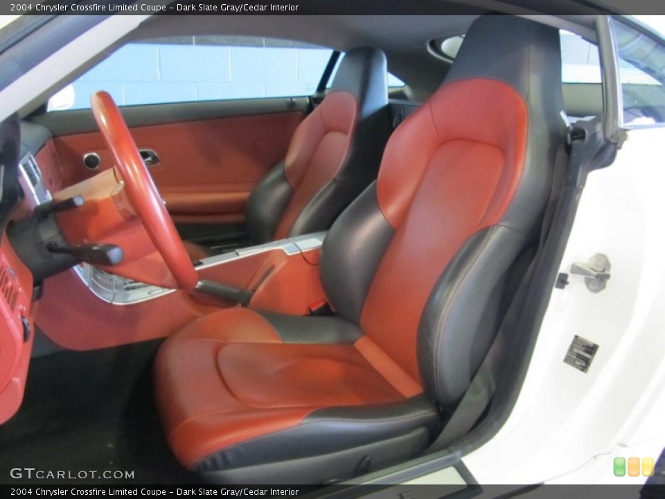 Dark Slate Gray/Cedar Interior Photo for the 2004 Chrysler Crossfire Limited Coupe #54712438