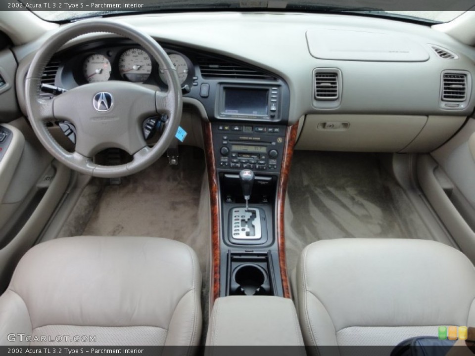 Parchment Interior Dashboard for the 2002 Acura TL 3.2 Type S #54714397