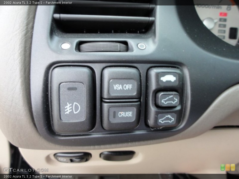 Parchment Interior Controls for the 2002 Acura TL 3.2 Type S #54714613