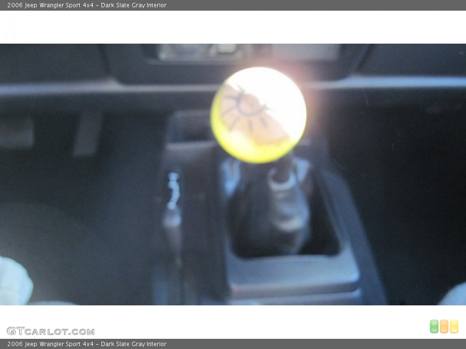 Dark Slate Gray Interior Transmission for the 2006 Jeep Wrangler Sport 4x4 #54714922