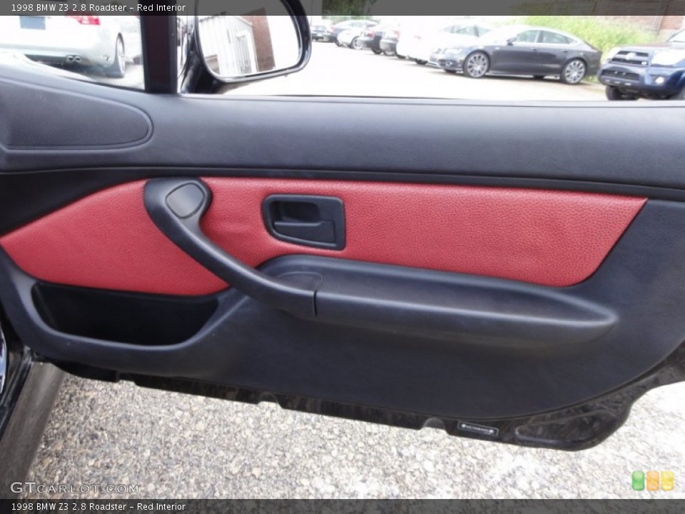 Red Interior Door Panel for the 1998 BMW Z3 2.8 Roadster #54715771