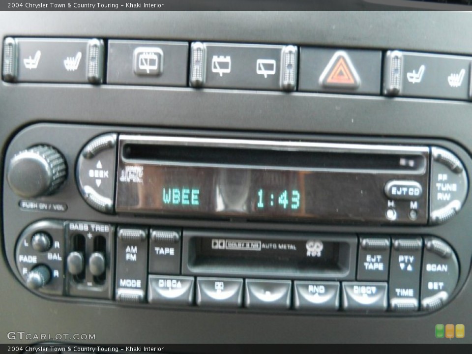 Khaki Interior Audio System for the 2004 Chrysler Town & Country Touring #54716371