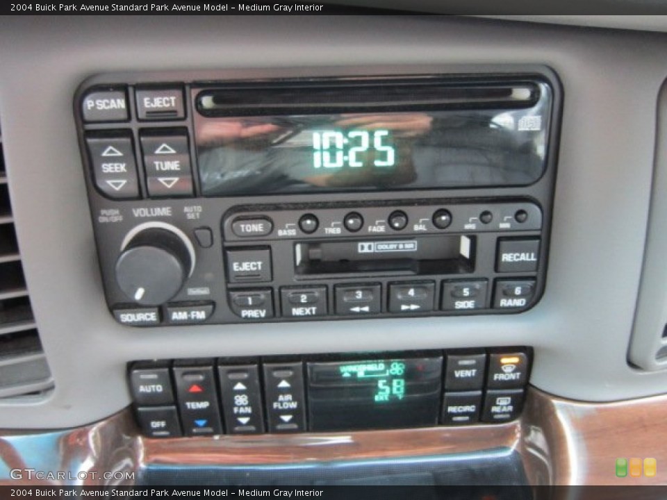 Medium Gray Interior Audio System for the 2004 Buick Park Avenue  #54716767