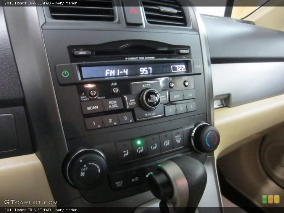 Ivory Interior Audio System for the 2011 Honda CR-V SE 4WD #54717283