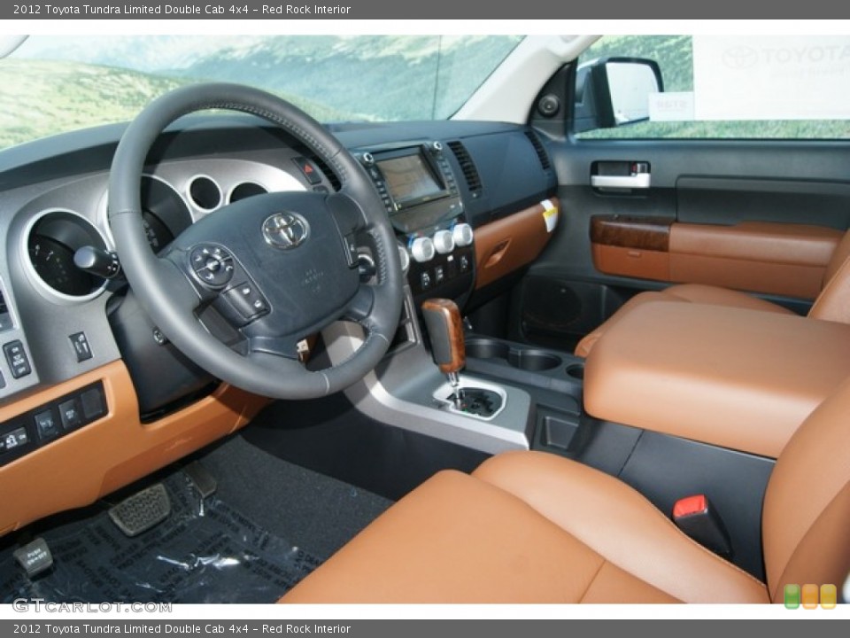 Red Rock Interior Photo for the 2012 Toyota Tundra Limited Double Cab 4x4 #54721018