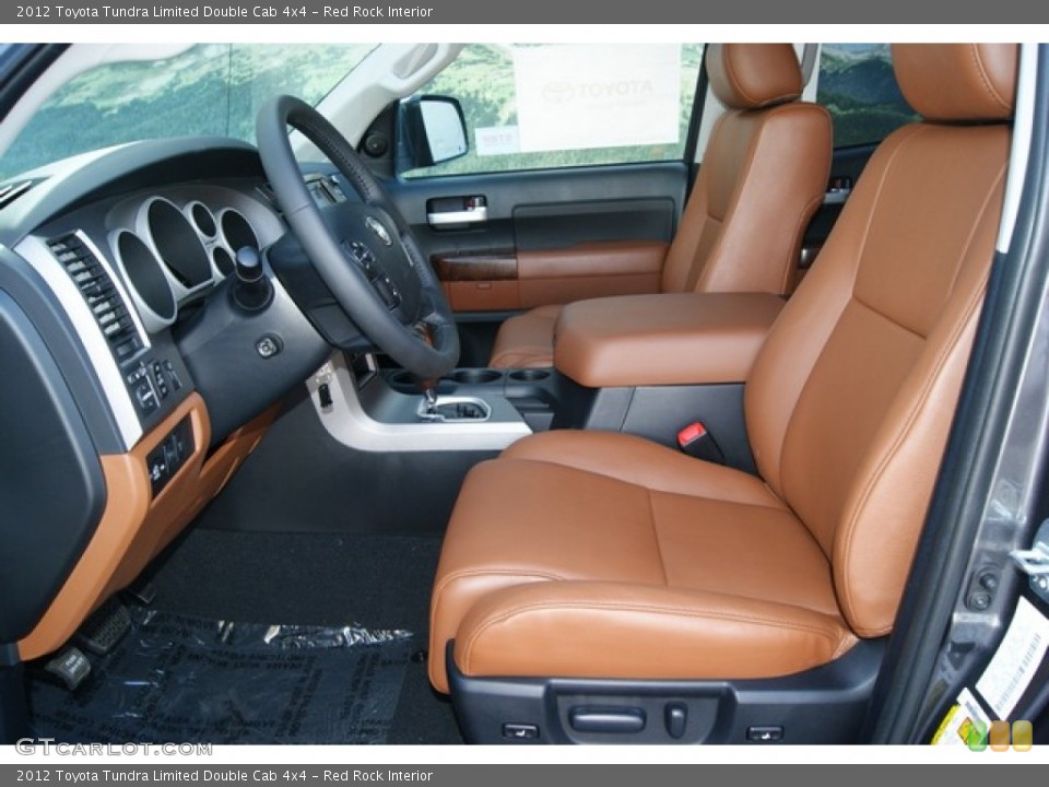 Red Rock Interior Photo for the 2012 Toyota Tundra Limited Double Cab 4x4 #54721024