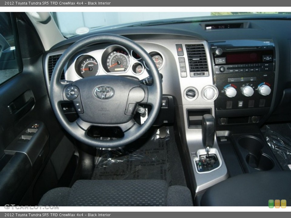 Black Interior Dashboard for the 2012 Toyota Tundra SR5 TRD CrewMax 4x4 #54721405