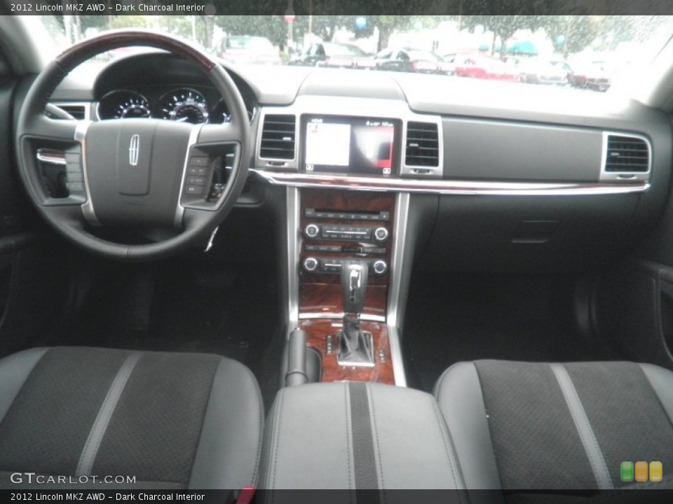Dark Charcoal Interior Dashboard for the 2012 Lincoln MKZ AWD #54723178
