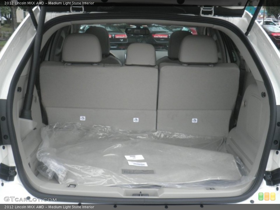Medium Light Stone Interior Trunk for the 2012 Lincoln MKX AWD #54723295