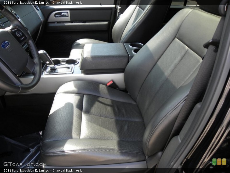 Charcoal Black Interior Photo for the 2011 Ford Expedition EL Limited #54725176