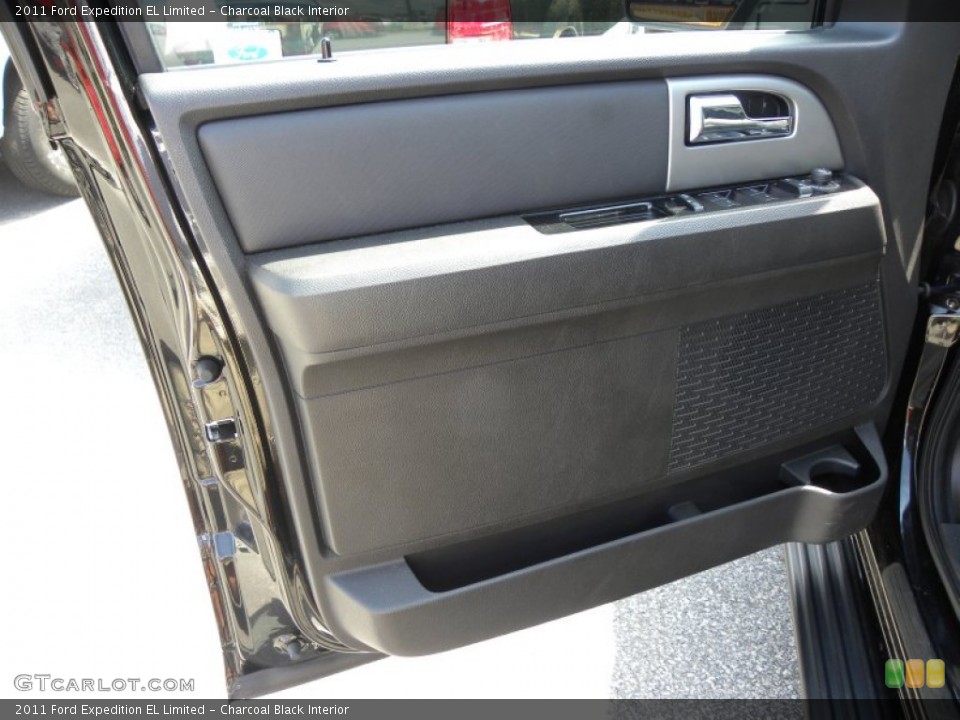 Charcoal Black Interior Door Panel for the 2011 Ford Expedition EL Limited #54725185