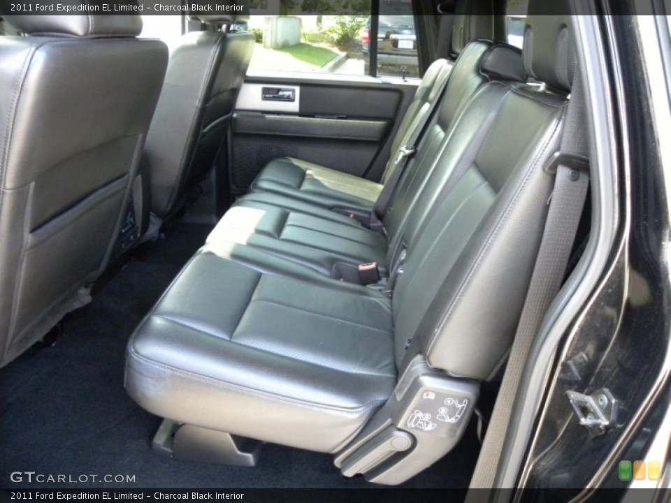 Charcoal Black Interior Photo for the 2011 Ford Expedition EL Limited #54725194