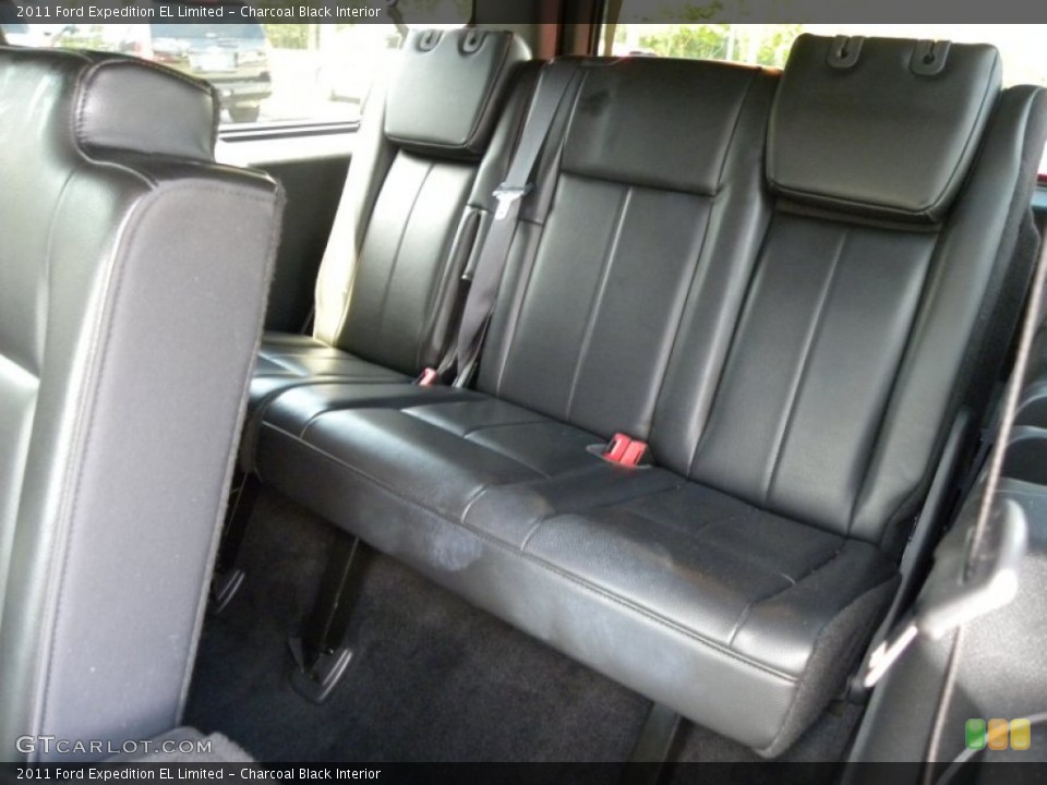 Charcoal Black Interior Photo for the 2011 Ford Expedition EL Limited #54725203