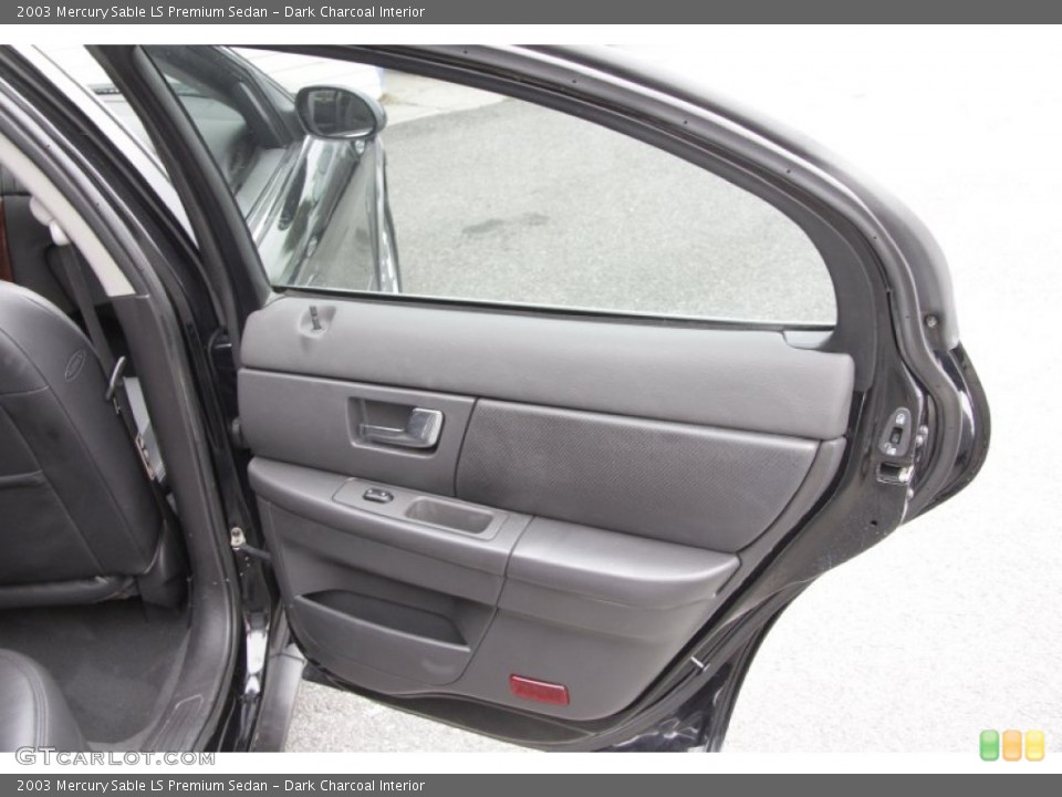 Dark Charcoal Interior Door Panel for the 2003 Mercury Sable LS Premium Sedan #54725248