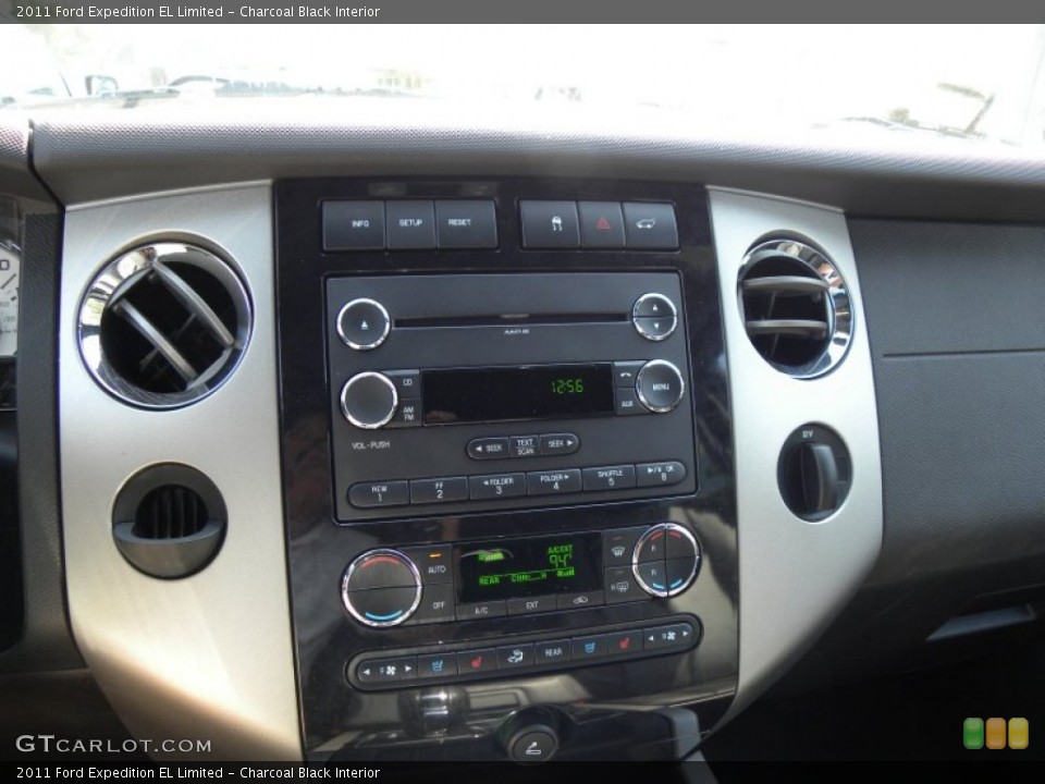 Charcoal Black Interior Controls for the 2011 Ford Expedition EL Limited #54725347