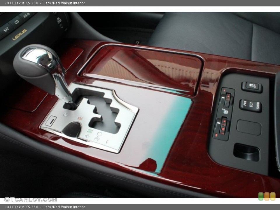 Black/Red Walnut Interior Transmission for the 2011 Lexus GS 350 #54726718