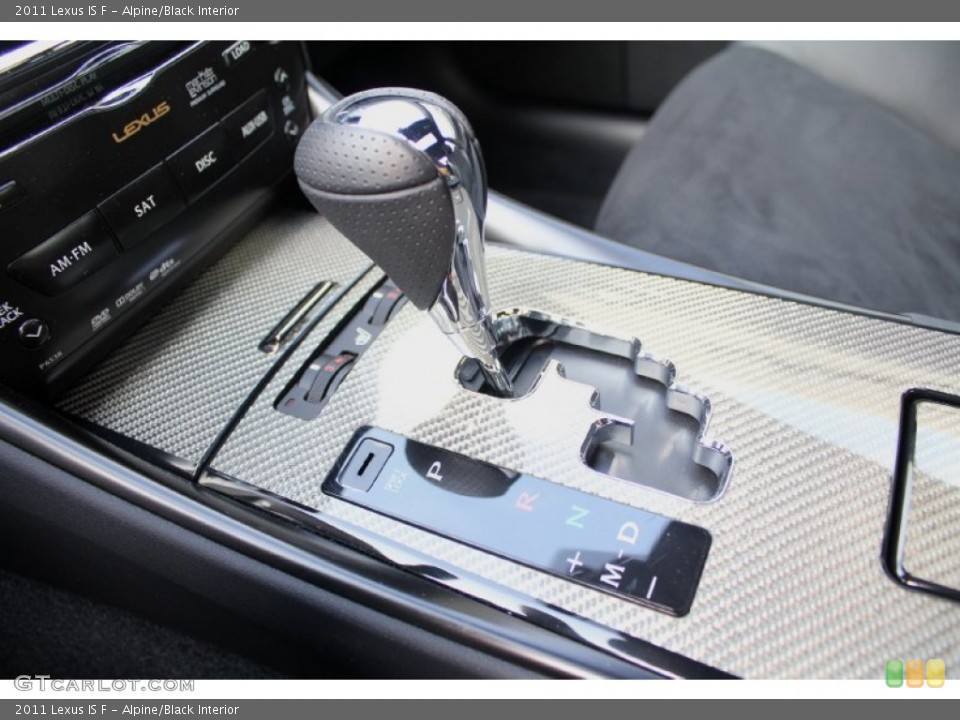 Alpine/Black Interior Transmission for the 2011 Lexus IS F #54726973